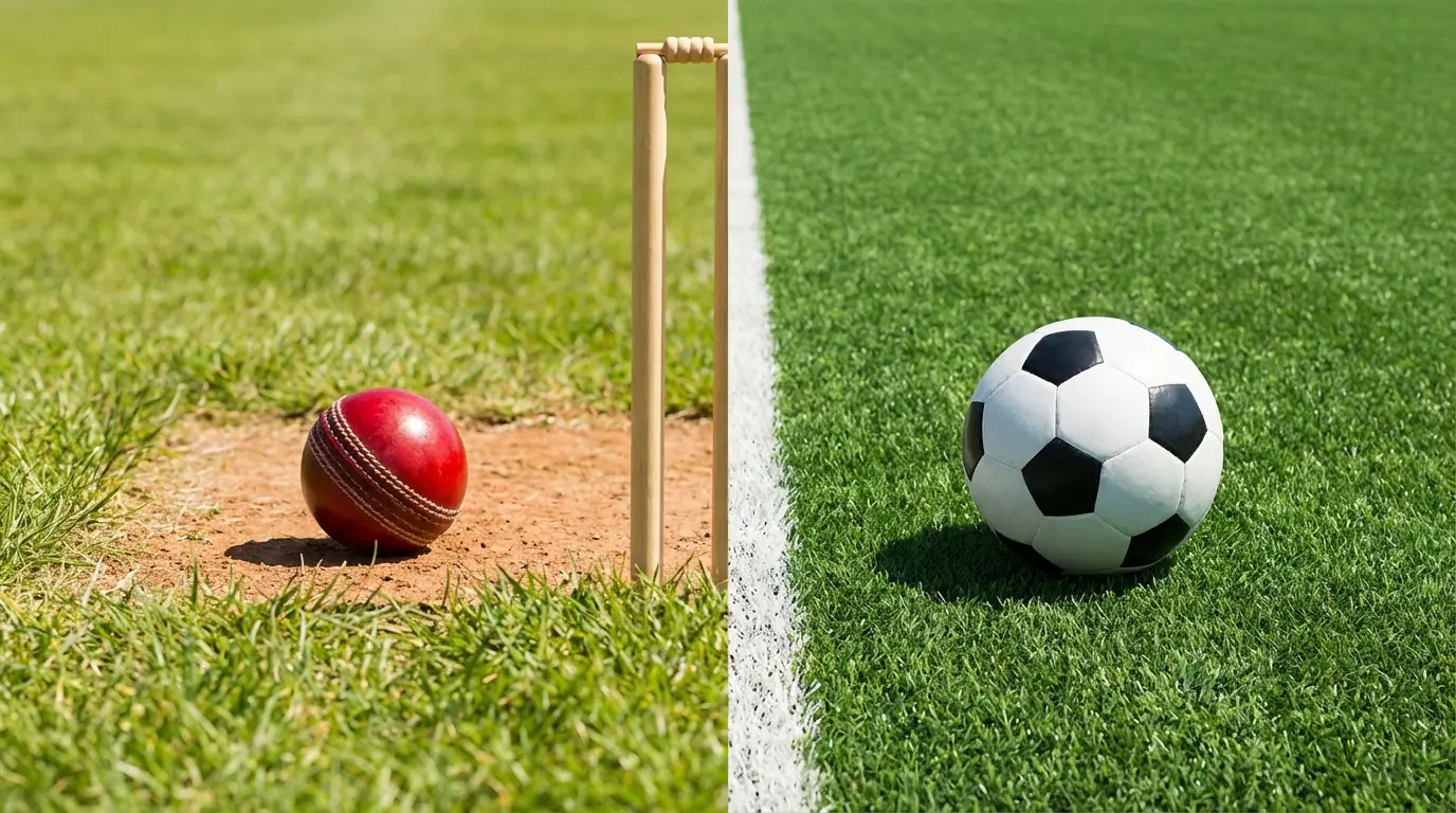 Cricket vs football betting Imagen